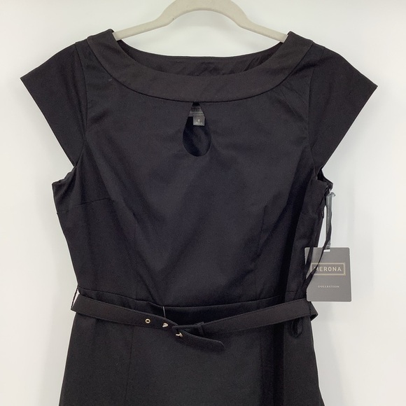 Black Midi Dress Merona NWT - Picture 3 of 10